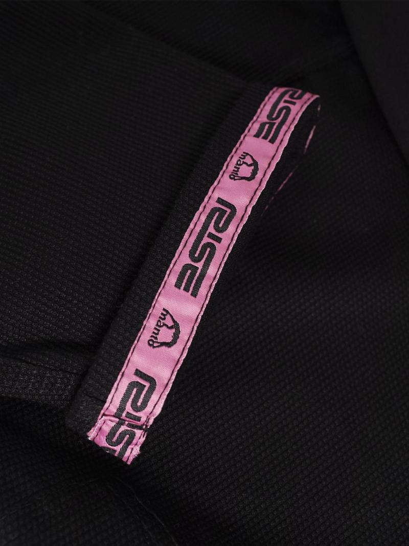 MANTO 'RISE 2' BJJ GI -BLACK/pink